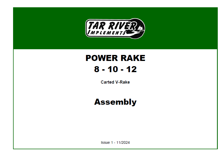 Power Rake Assembly 