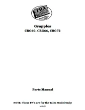 CRG Grapple Parts Manual 